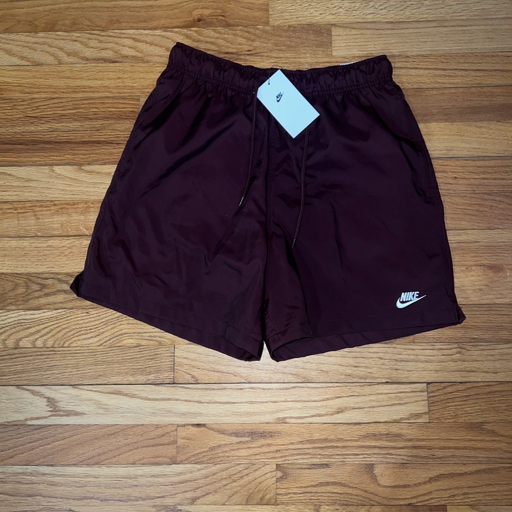 Nike Men's Dark Red Athletic Shorts